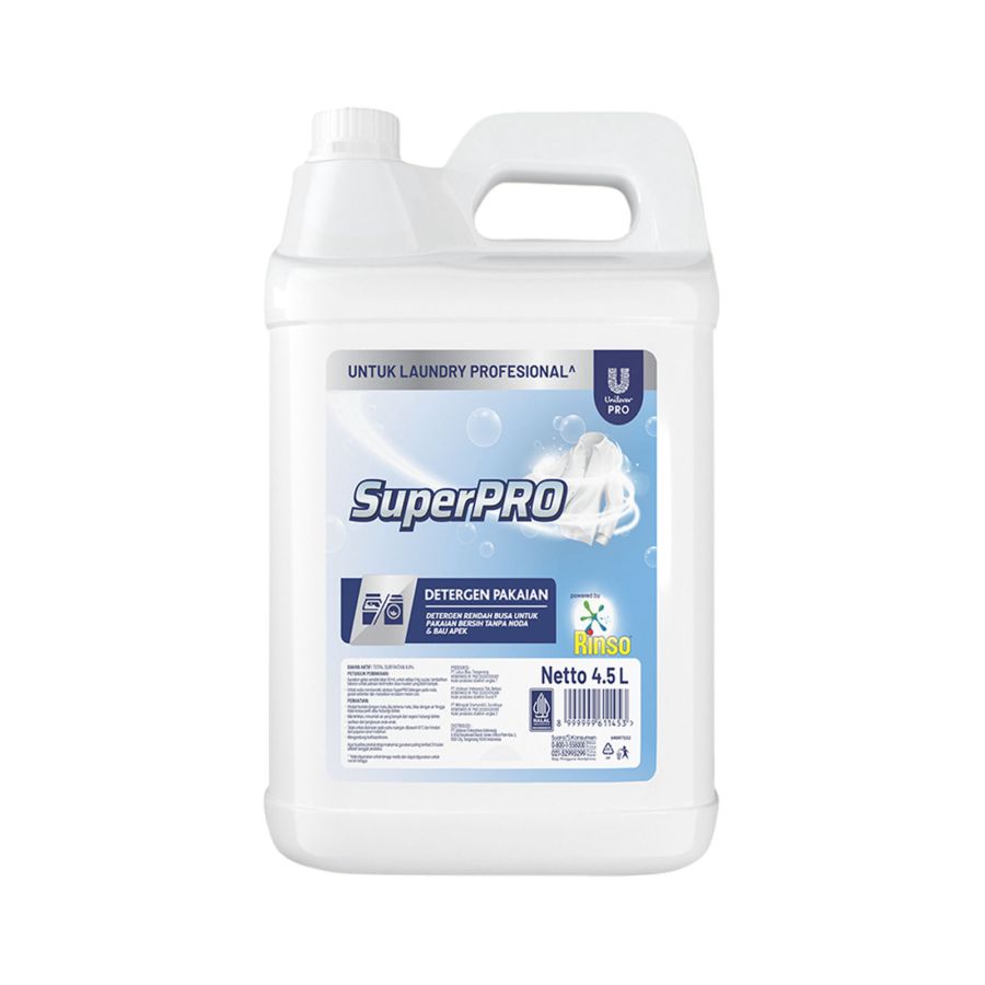 Rinso SuperPRO Deterjen Cair Matic Jerigen 4500ml