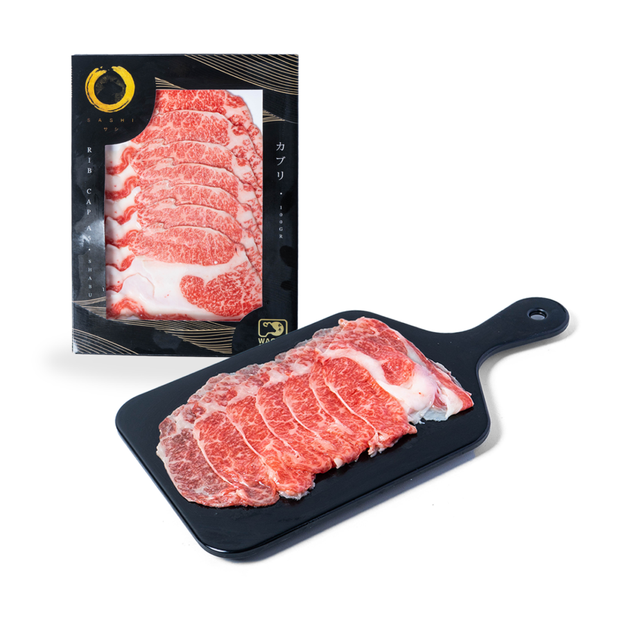 Japanese Wagyu A5 Rib Cap Sashi 100gram