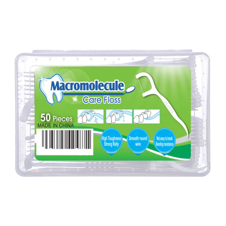 Macromolecule Dental Floss Steril 50pcs