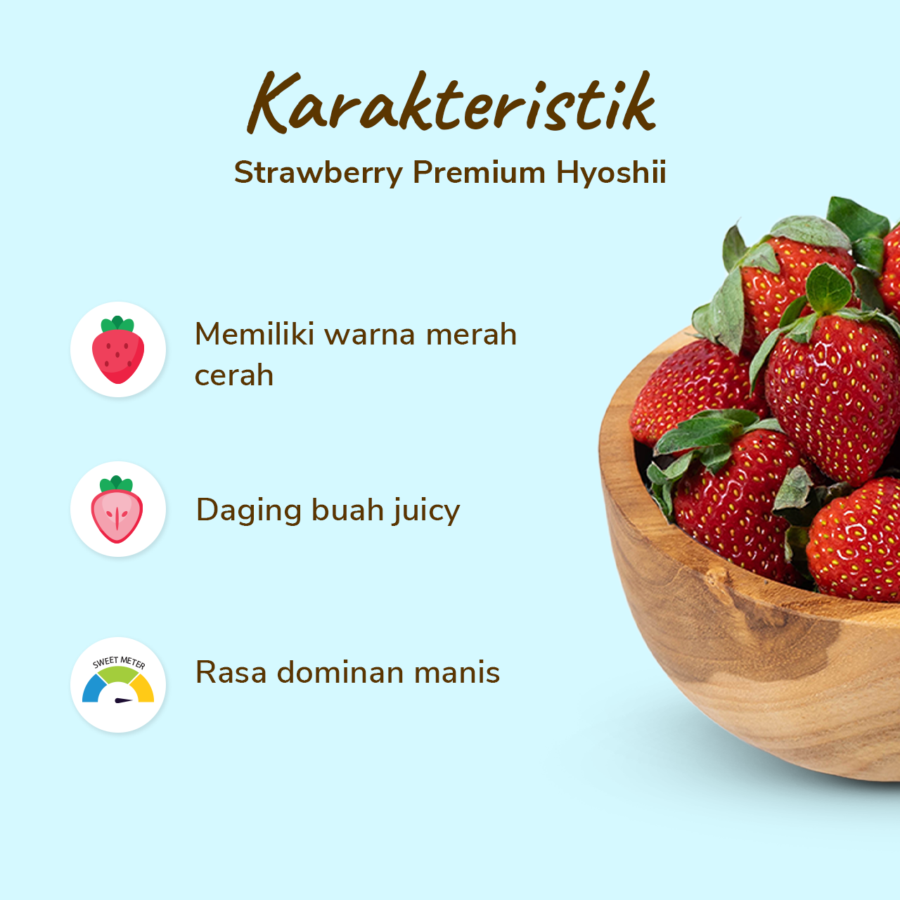 Hyoshii Strawberry Premium 15pcs