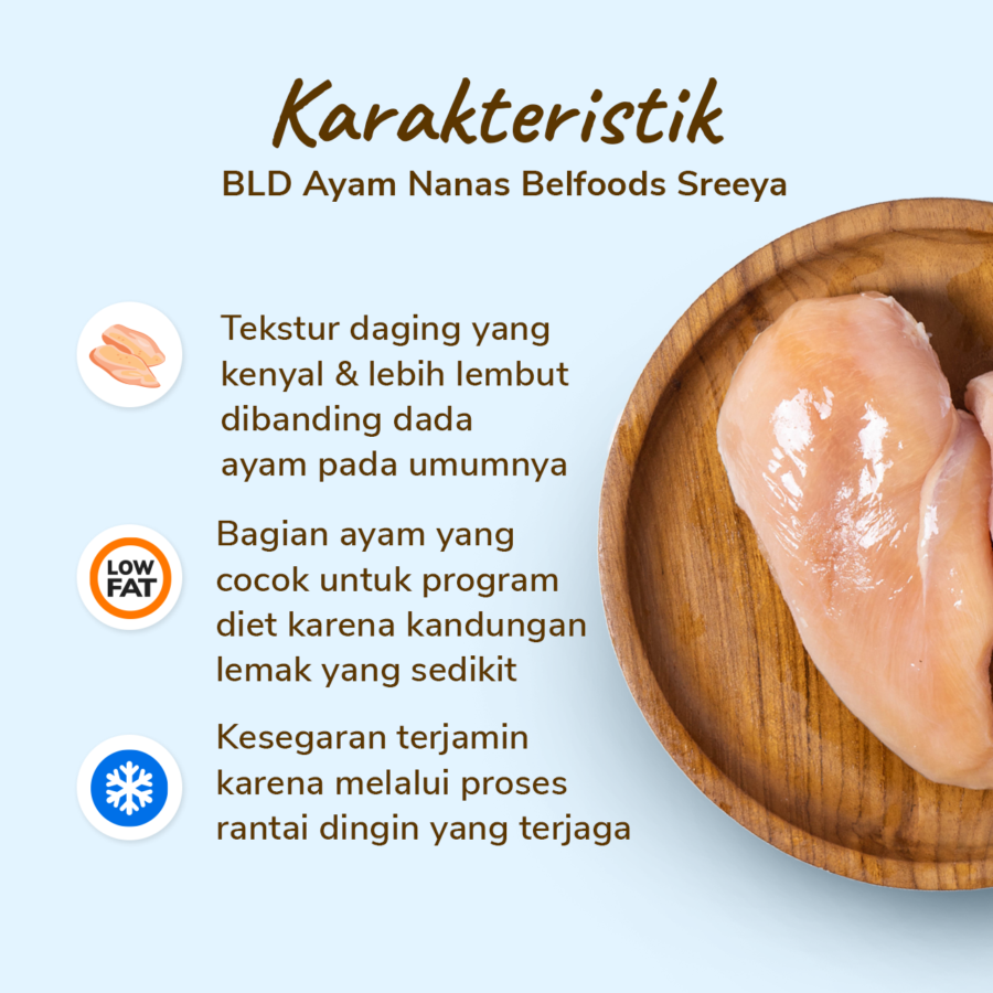 BLD Ayam Nanas Belfoods Sreeya 200gram