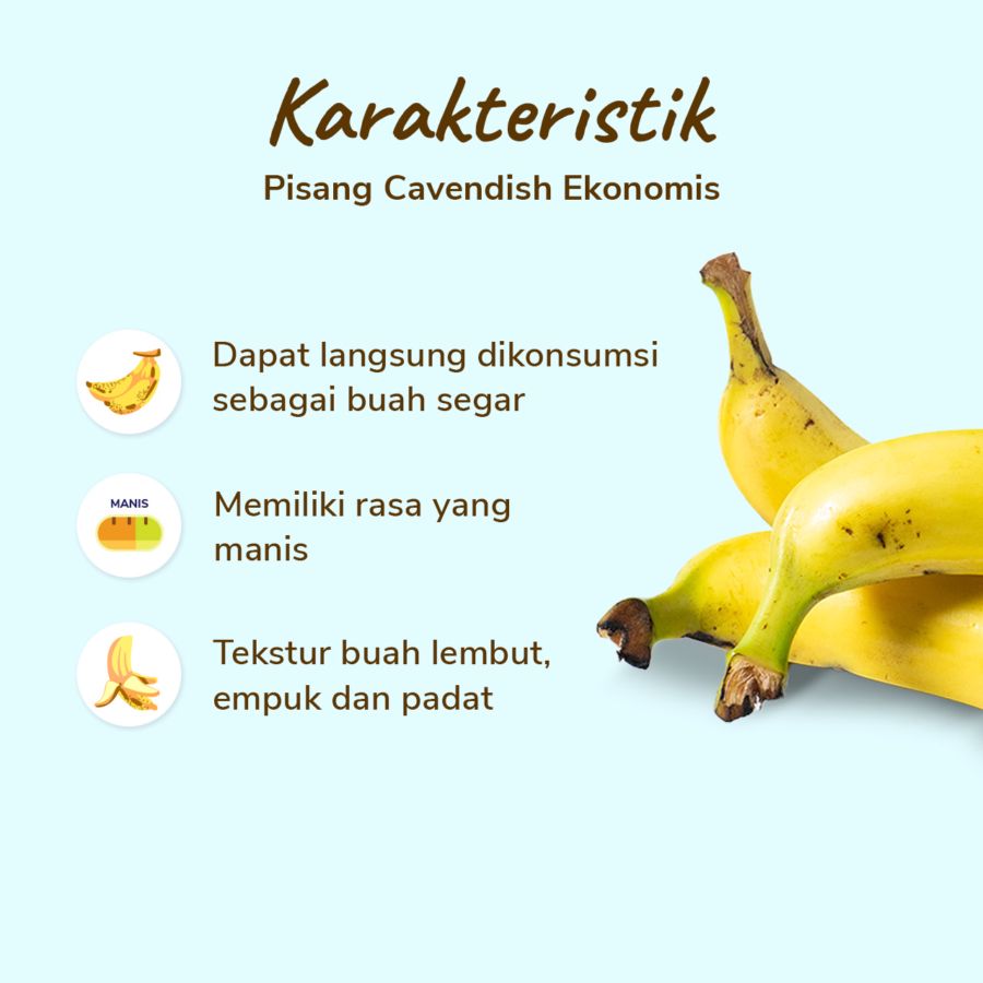 Pisang Cavendish Ready To Eat Astro Farm 2pcs