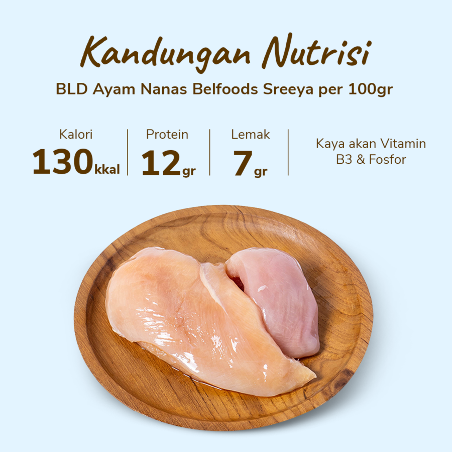 BLD Ayam Nanas Belfoods Sreeya 200gram