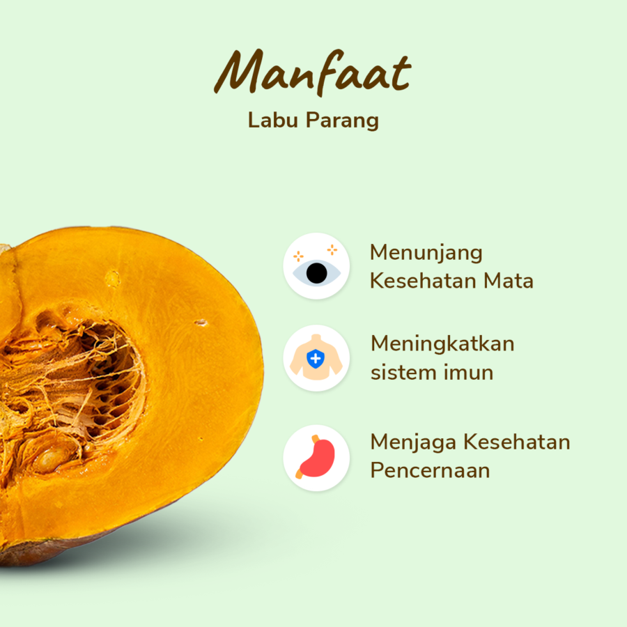 Labu Parang Astro Farm 1.7-2.5kg 1pcs