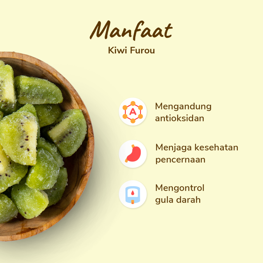 Furou Kiwi Frozen IQF 450gram