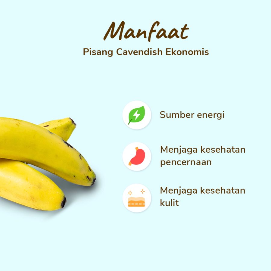 Pisang Cavendish Ready To Eat Astro Farm 2pcs