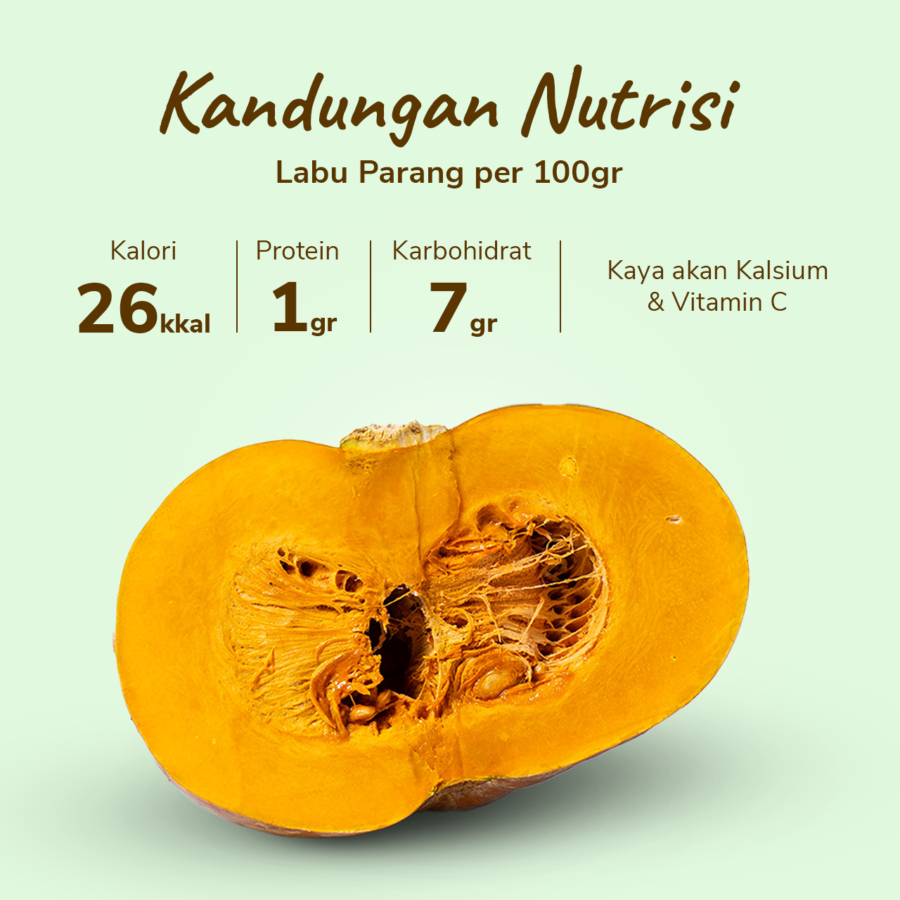 Labu Parang Astro Farm 1.7-2.5kg 1pcs