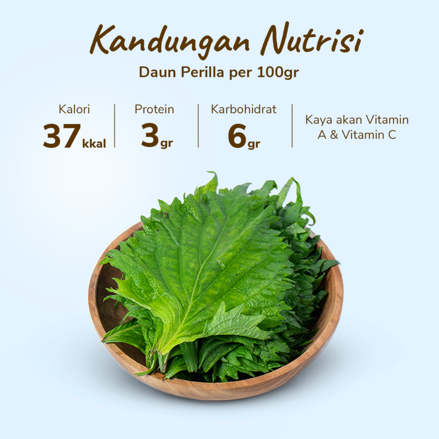 Daun Perilla/Wijen Astro Farm 50gram