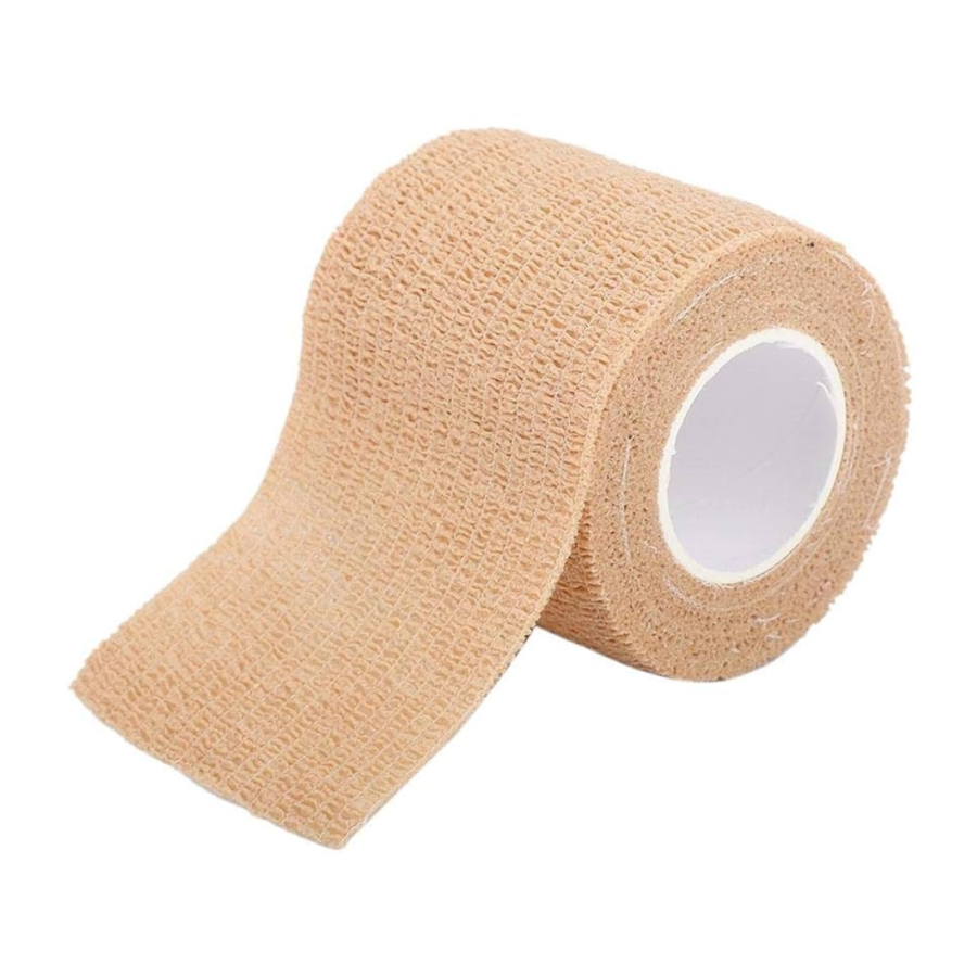 Kinesio Finger Tape Pelindung Olah Raga Cream 5cm x 5m 1pcs