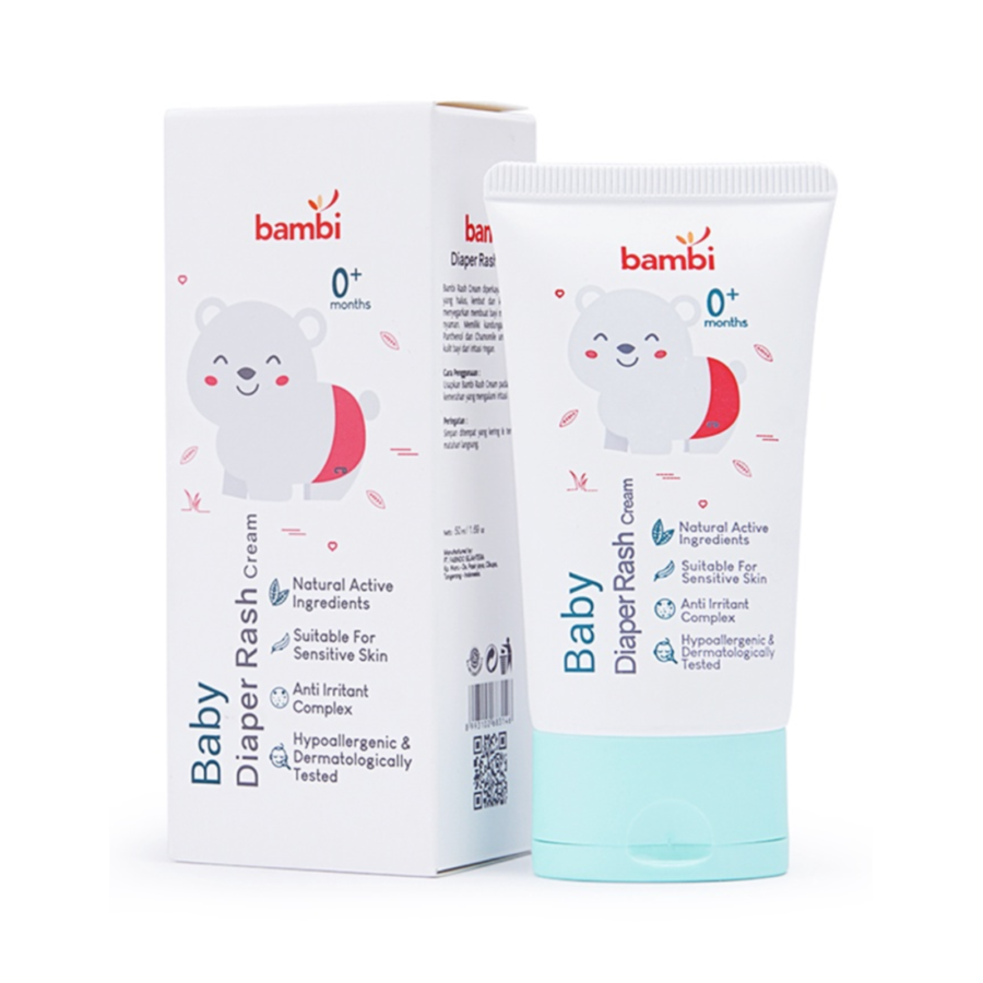 Bambi Baby Diapers Rash Cream Perawatan Bayi 50ml