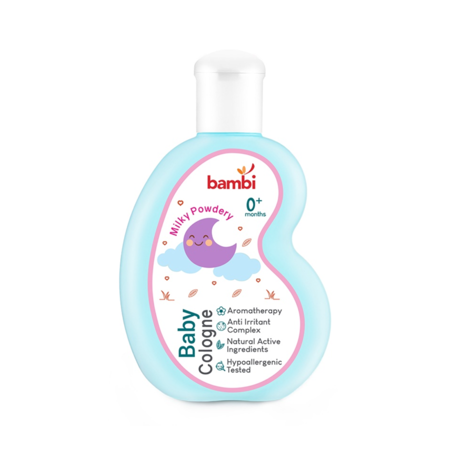 Bambi Baby Cologne Milky Powdery 100ml