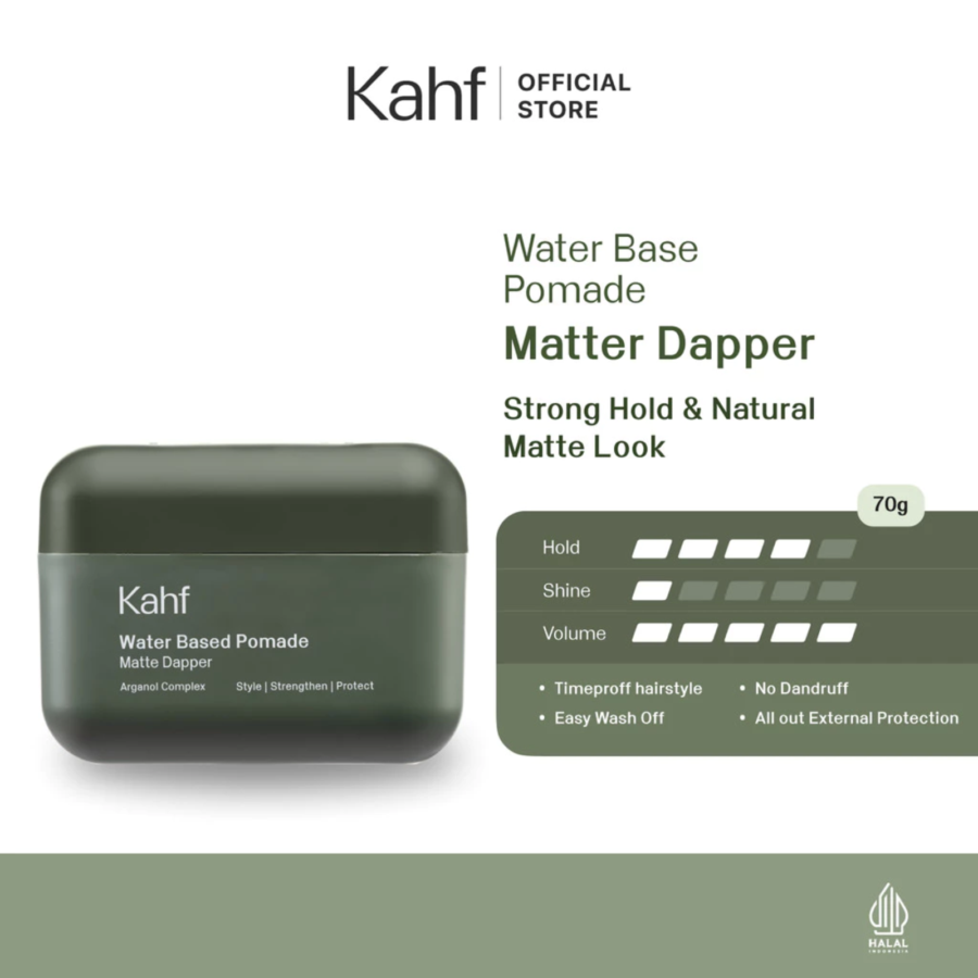Kahf Matte Dapper Water Based Pomade 70gram
