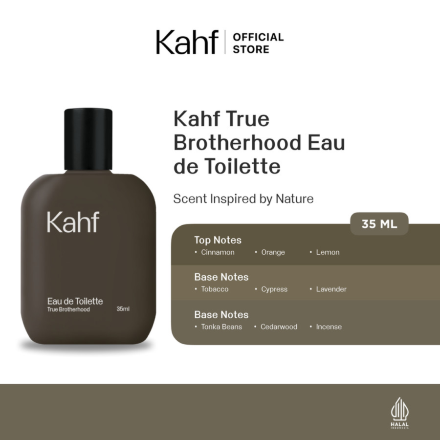 Kahf True Brotherhood Eau De Toilette 35ml