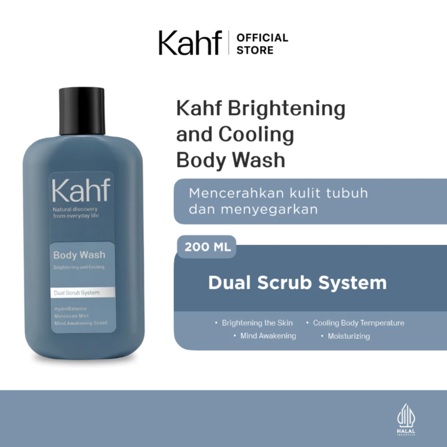 Kahf Brightening and Cooling Body Wash 200ml