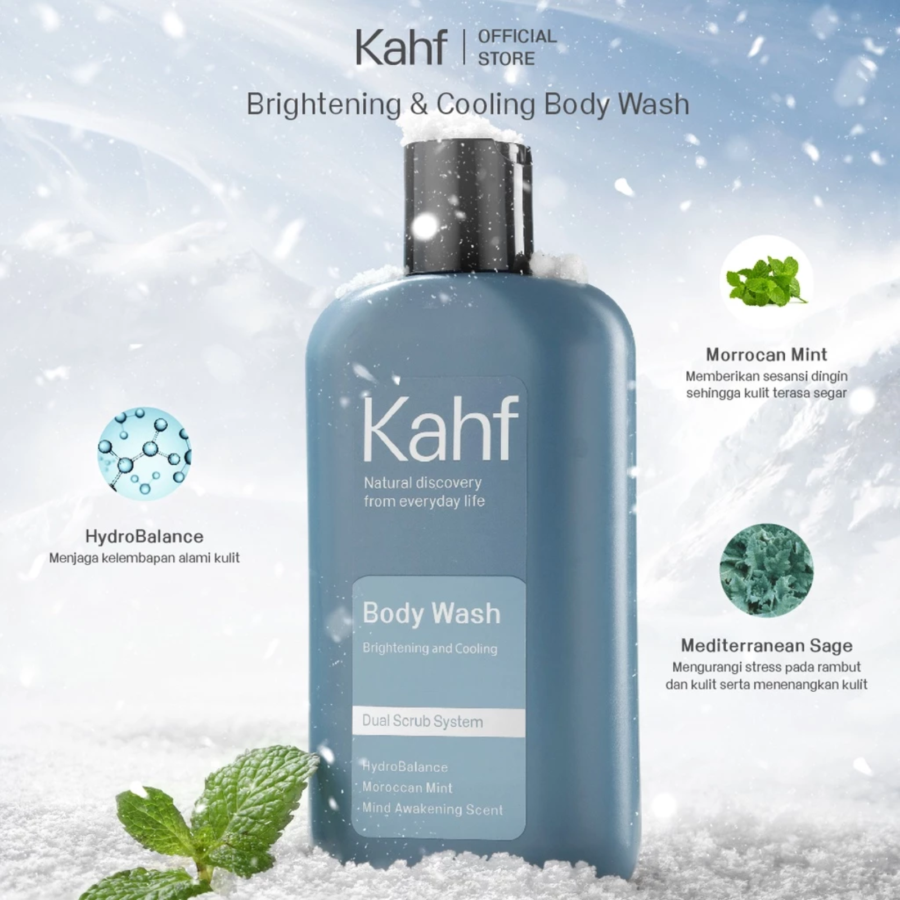 Kahf Brightening and Cooling Body Wash 200ml