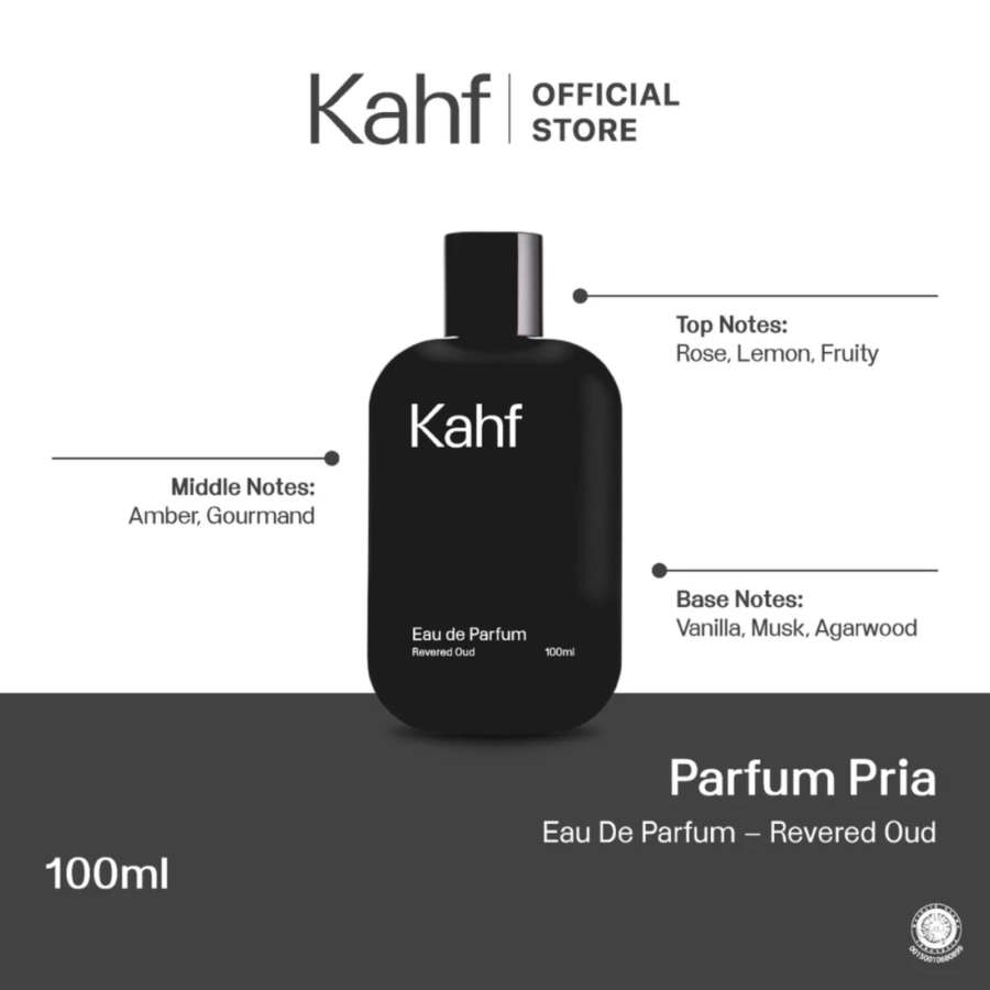 Kahf Revered Oud Eau De Parfum 100ml