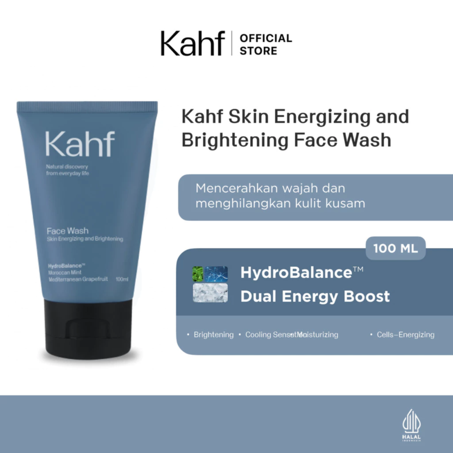Kahf Skin Energizing & Brightening Face Wash 50ml