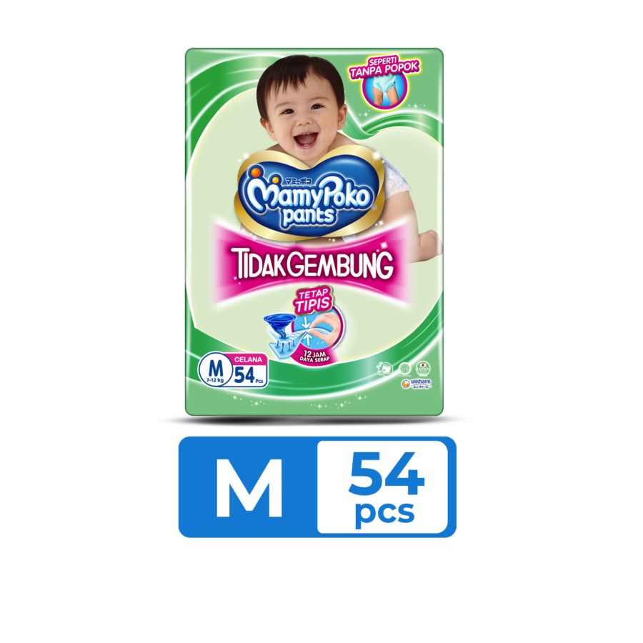 MamyPoko Tidak Gembung M54 Diapers Pants 1pack