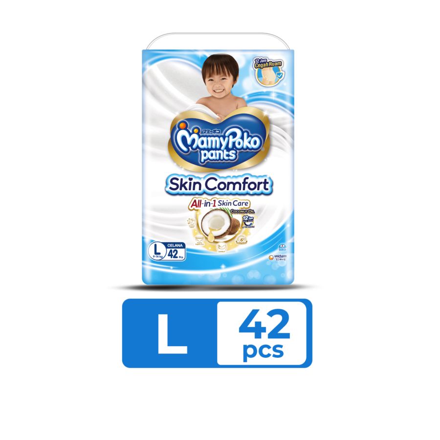 MamyPoko Skin Comfort Pants Diapers L42 1pack
