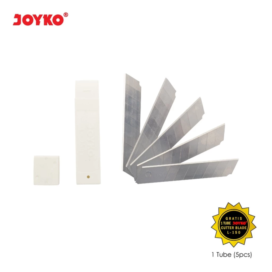 Joyko Cutter Pemotong L-500 Free 1 Tube Cutter Refill 1pcs