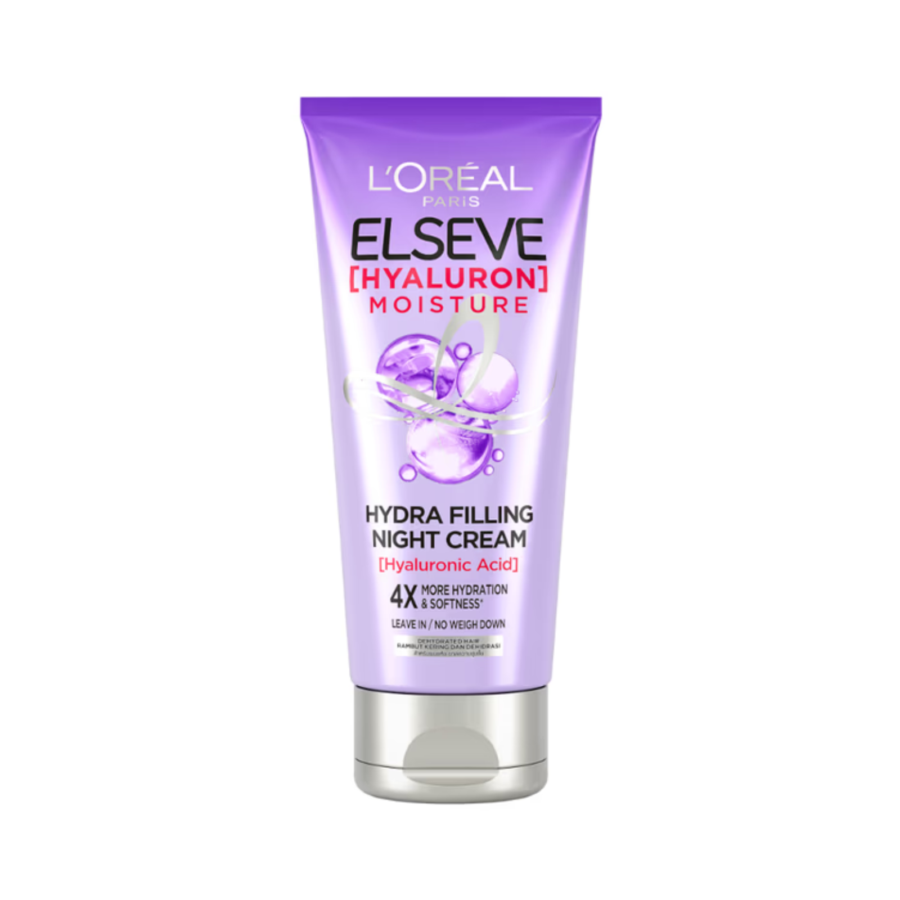 L'Oreal Paris Elseve Hyaluron Moisture Hydra Filling Hair Night Cream 150ml