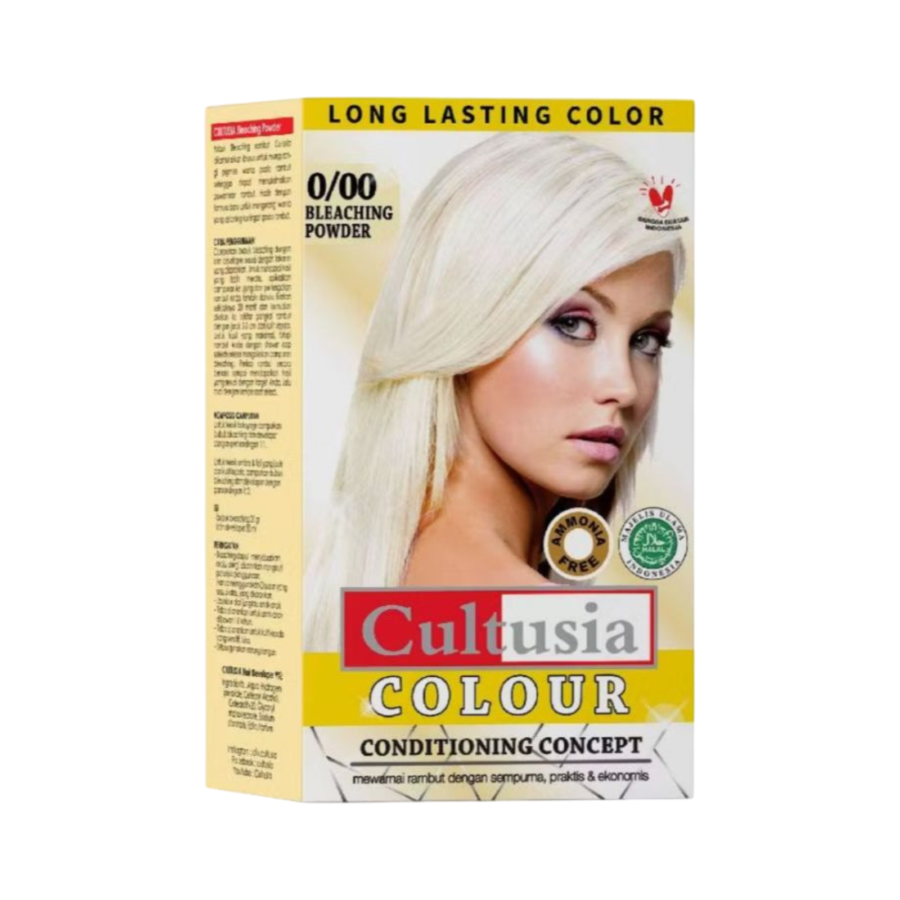 Cultusia Bleaching Rambut 0/00 30ml