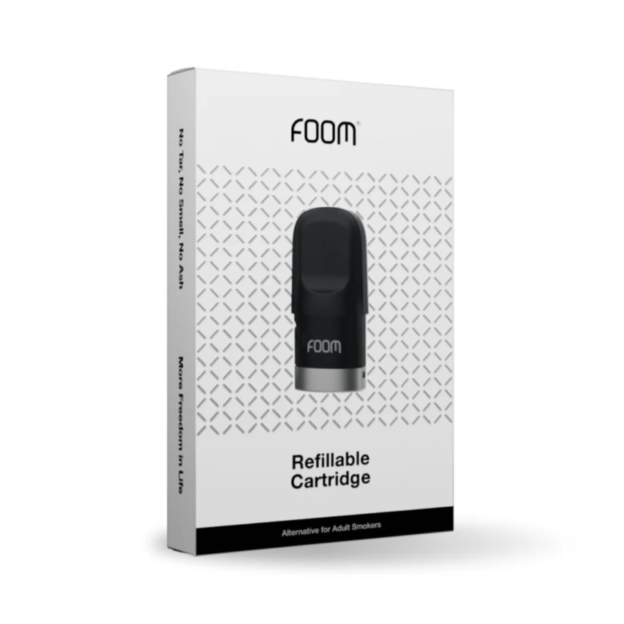 Foom Refillable Cartridge Pod X Pack Rokok Elektrik 3pcs 1pack