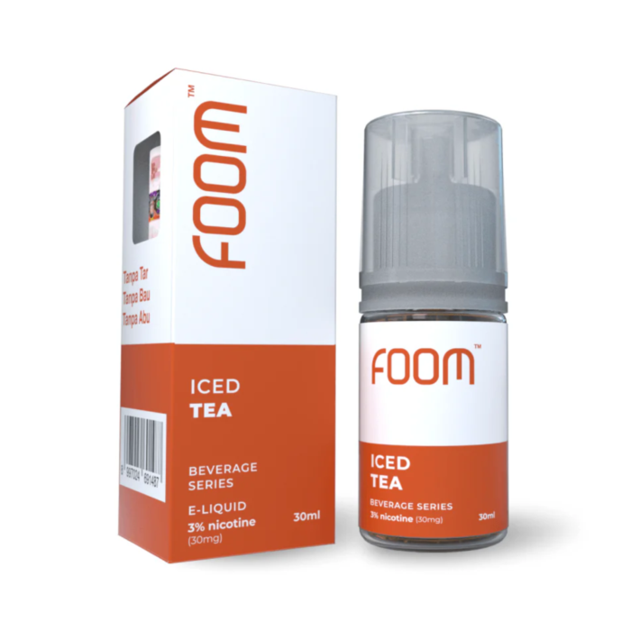 Foom Liquid Iced Tea Rokok Elektrik 