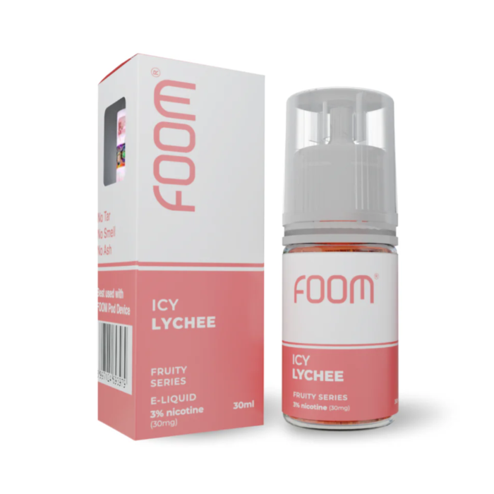 Foom Liquid Icy Lychee Rokok Elektrik 