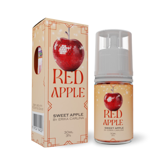 Foom Liquid Red Apple x Erika Carlina Rokok Elektrik 