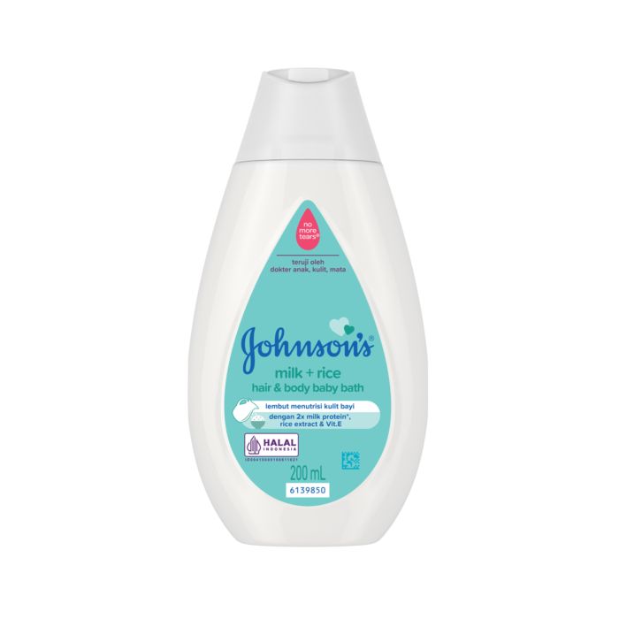 Johnson's Baby Baby Bath Milk + Rice Sabun Bayi