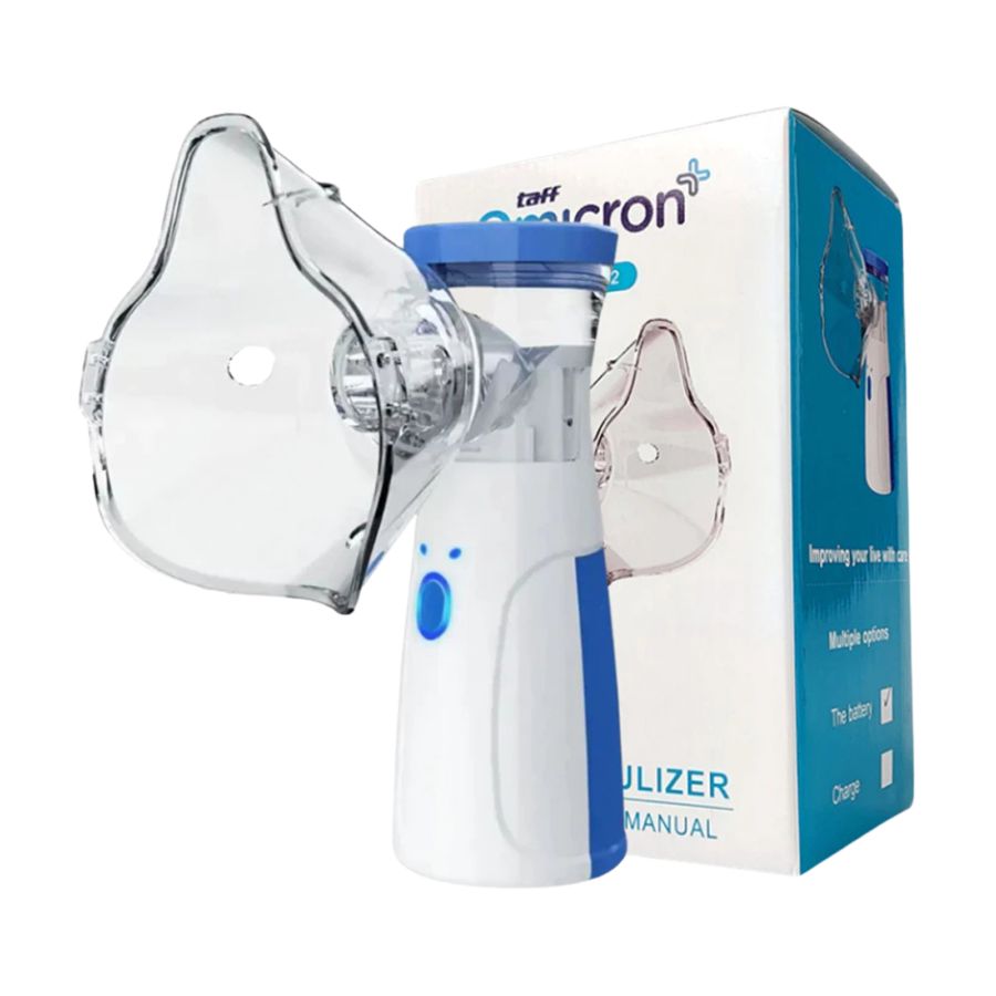 Alat Terapi Pernafasan Ultrasonic Inhaler Nebulizer Anak dan Bayi Model Baterai 200gram