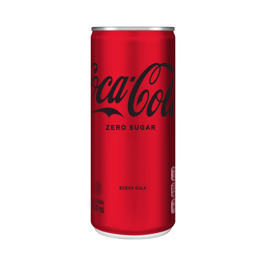 Coca-Cola Zero Minuman Soda Can 250ml