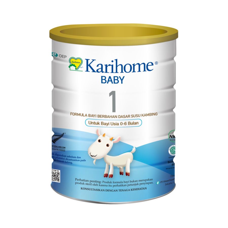 Karihome Baby 1 Goat Milk Susu Formula 0-6 Bulan 400gram