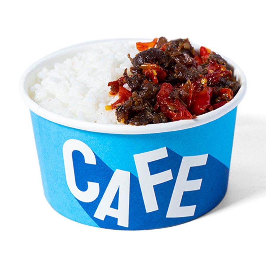 Nasi Dendeng Balado