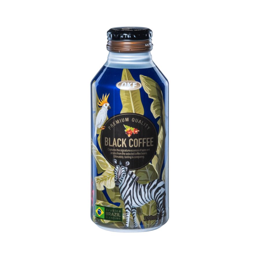 OKF Premium Black Coffee 390ml