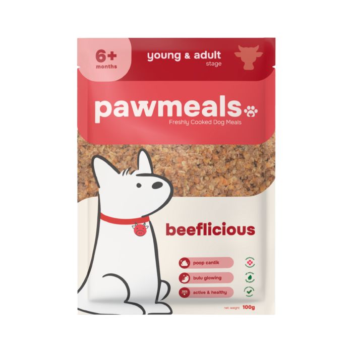 Pawmeals Beeflicious Adult Makanan Anjing
