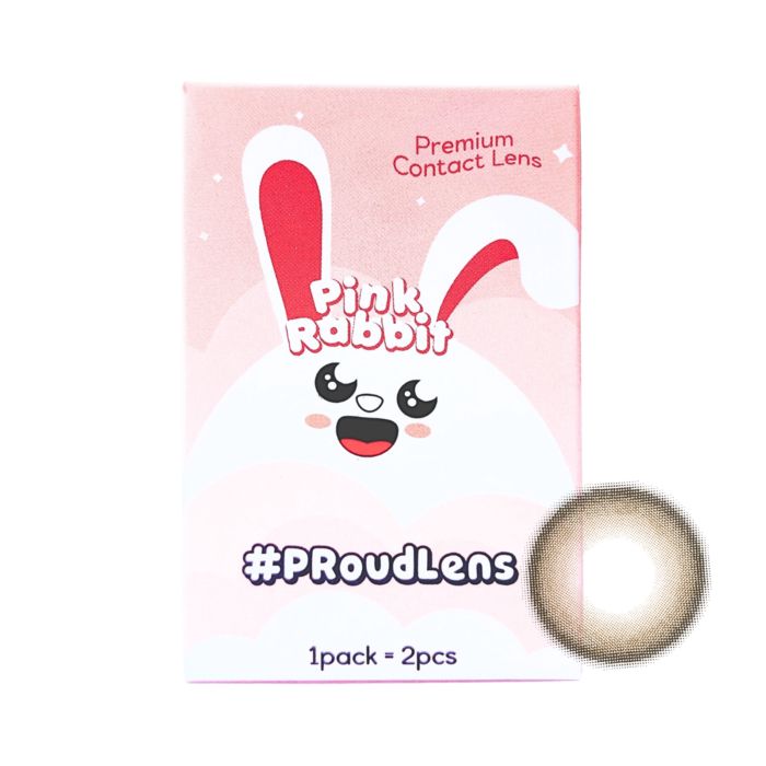 Pink Rabbit Nara Brown Normal Softlens