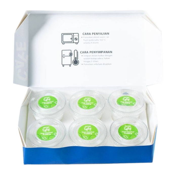Pudding Box of 6