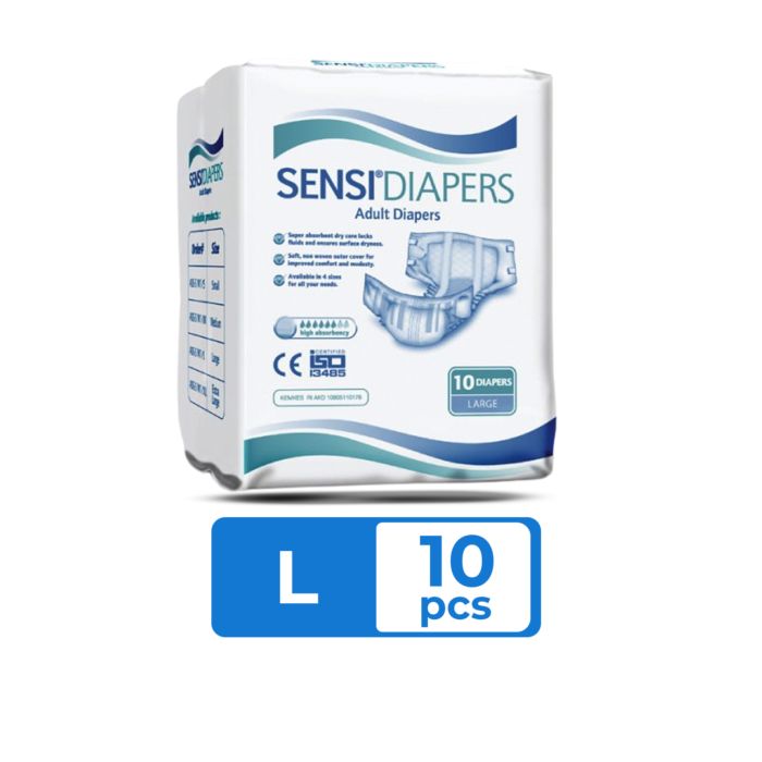 Sensi Adult Diapers Popok Perekat Dewasa L10