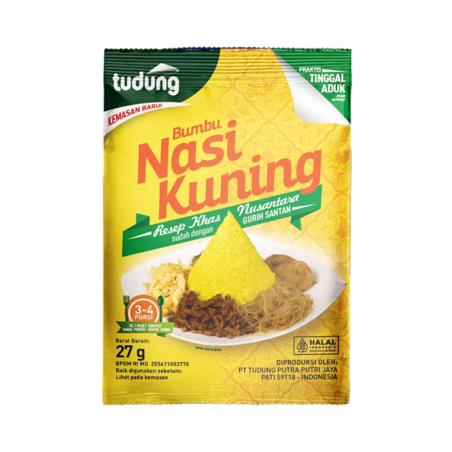 Tudung Bumbu Nasi Kuning 27gram