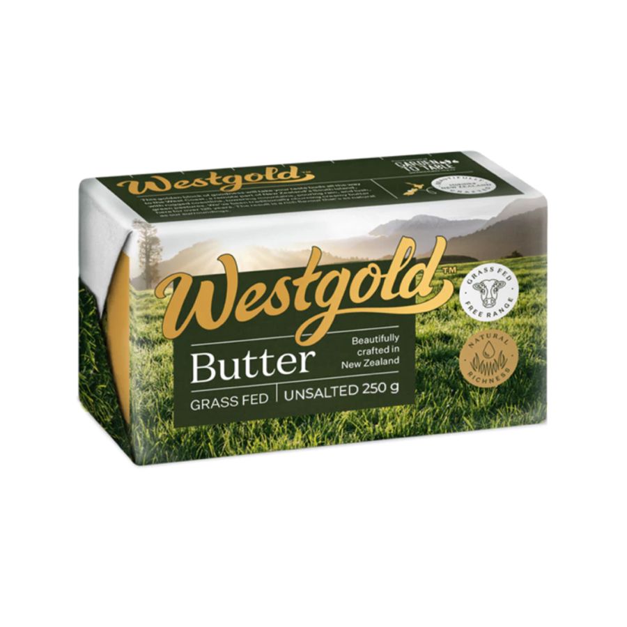 Westgold Unsalted Butter Premium 250gram