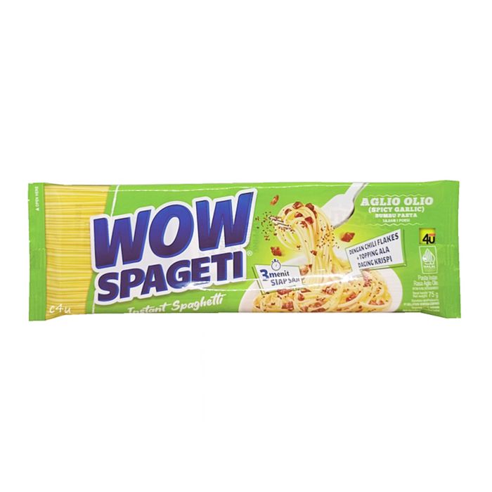 Wow Spaghetti Aglio Olio Pasta