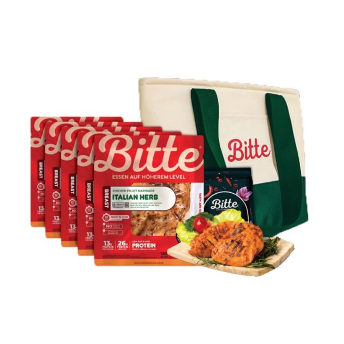 Paket Hampers Bitte+Tas Bag (isi 5+1 pack)