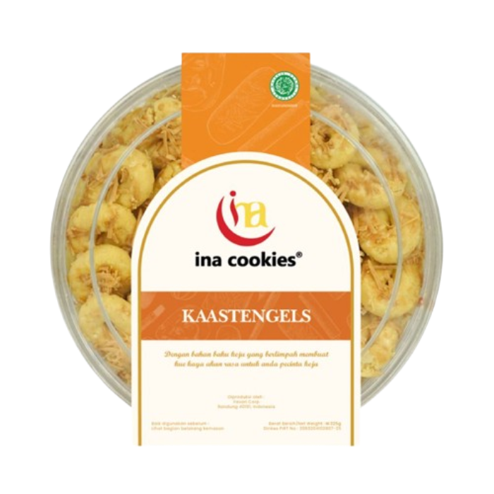 Ina Cookies Kue Kering Premium Kaastengels - Reguler