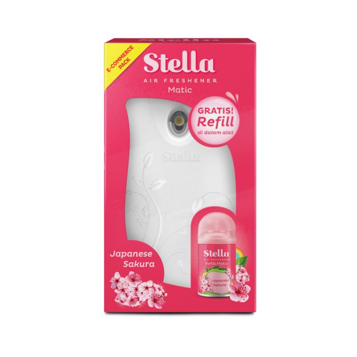 Stella Air Freshener Matic Japanese Sakura Pengharum Ruangan