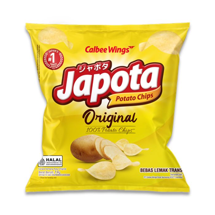 Japota Keripik Kentang Original 14gr