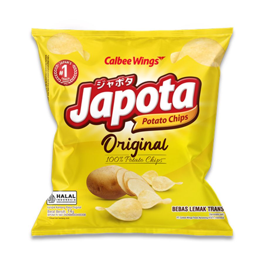 Japota Keripik Kentang Original 14gr