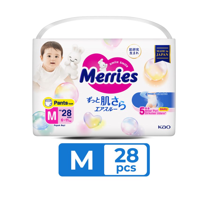Merries Premium Diapers Pants M28 1pack