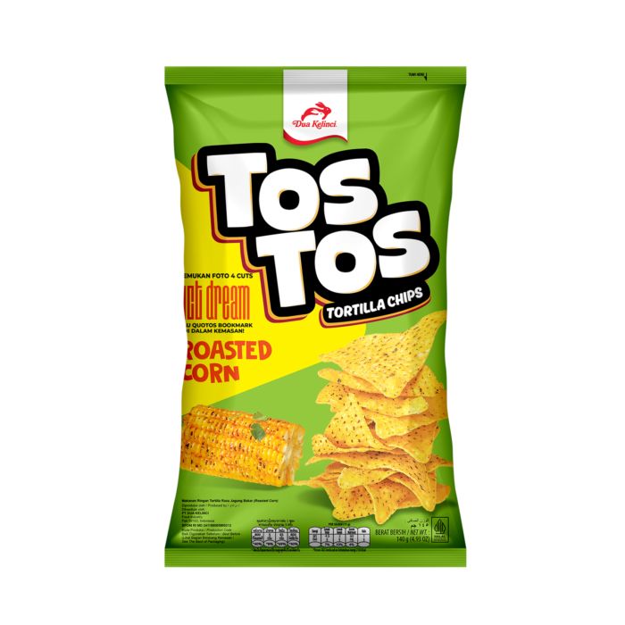Dua Kelinci Tos Tos Roasted Corn Tortilla Chips